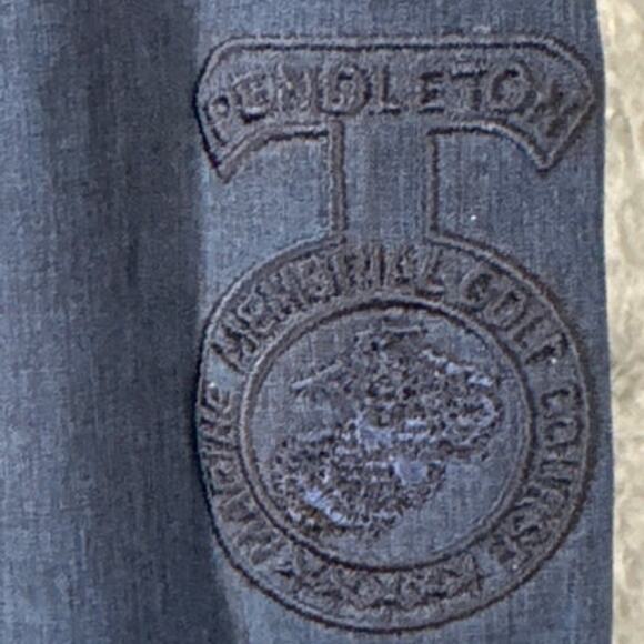 Travis Mathew Men's Blue Heathered Full Zip Golf Jacket Windbreaker Size M - Picture 7 of 12